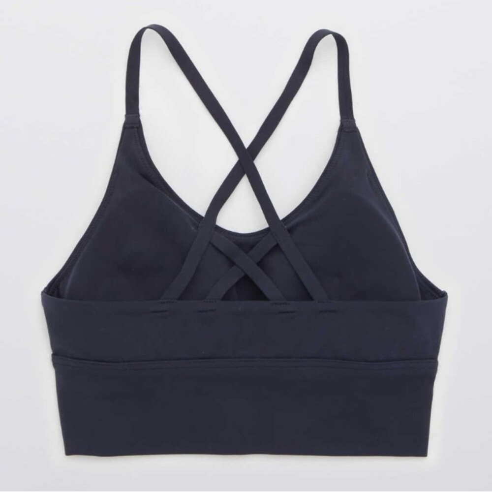 🆕 OFFLINE By Aerie | Real Me Strappy Back Sports Bra - Size L. - Picture 5 of 8